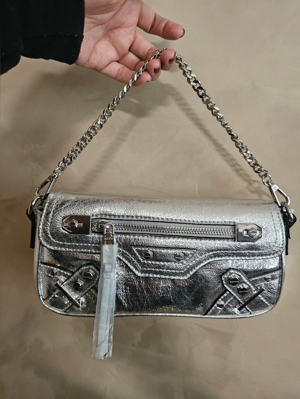 ALDO Metallic Women's Chain Bag